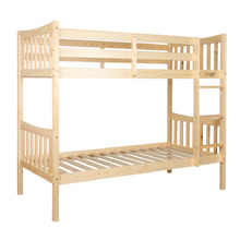 Karelia Pine Wood Single Bunk Bed